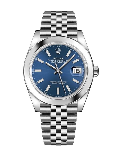 rolex datejust 41mm blaues zifferblatt|rolex datejust 41mm price.